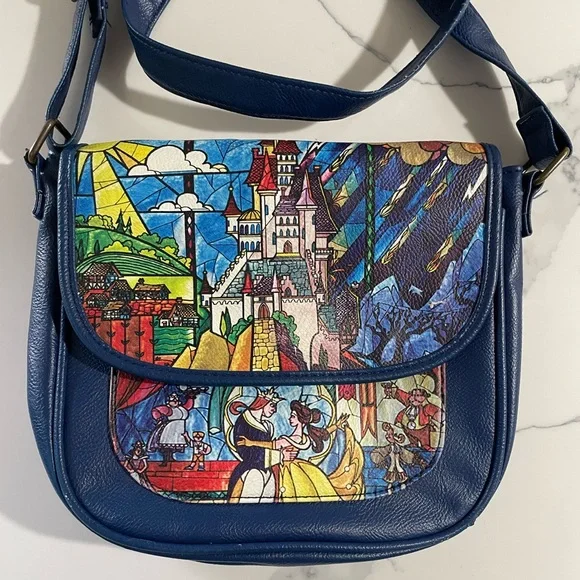 DISNEY - Beauty & the Beast - Crossbody Bag - Picture 2 of 15
